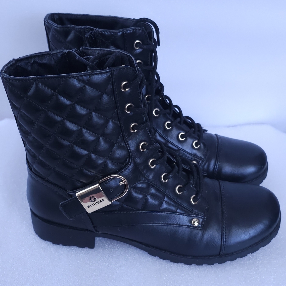 Guess black bootie